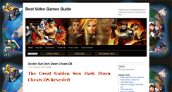 Desktop Screenshot of bestvideogame-s.com